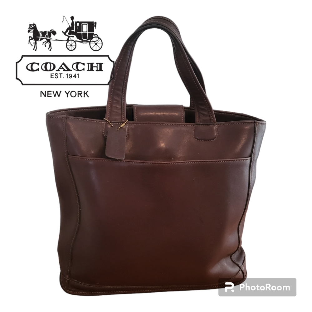 Coach Vintage 🤎 leather tote bag